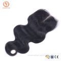 7A Fast Shipping Brazilian Virgin Hair Body Wave Closures Human hair Lace Closure 4*4 Middle Free 3